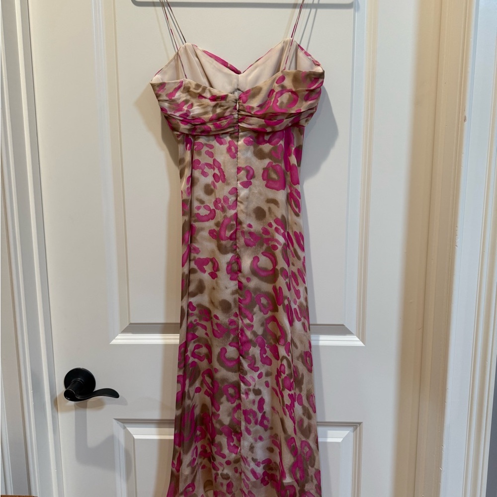 Milly of New York Strapless 100% Silk Dress - Picture 7 of 9